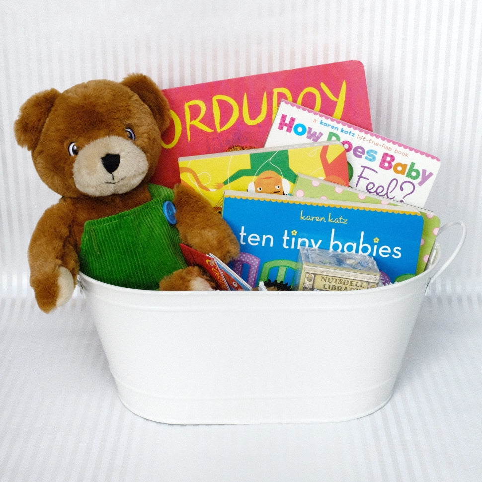 1st child Baby Book Basket